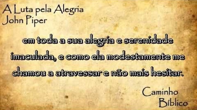 A Luta pela Alegria