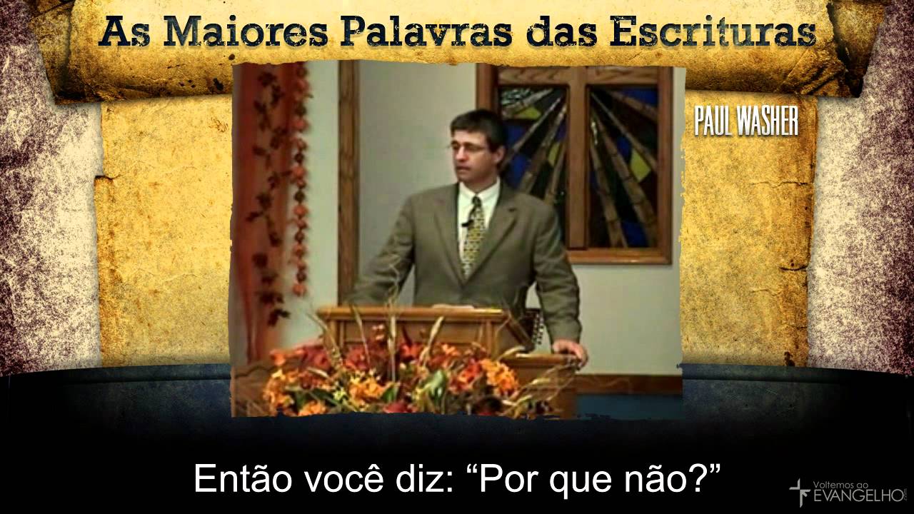 As Maiores Palavras das Escrituras