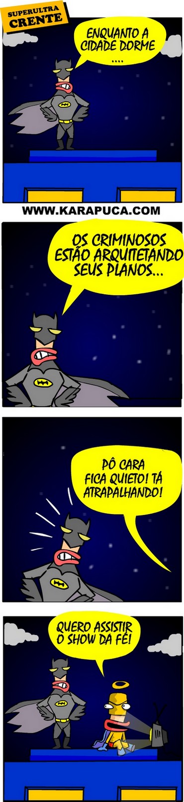 Batman encontra Super Ultra Crente