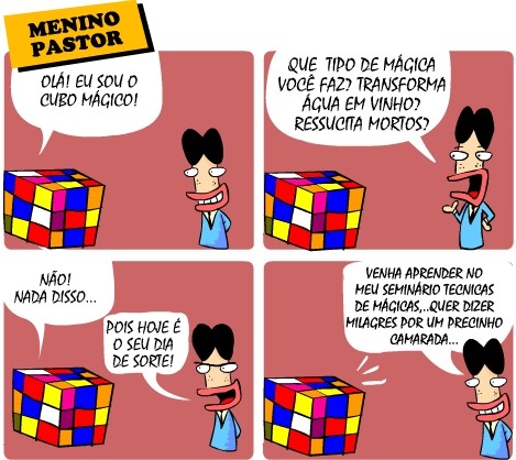 Cubo mágico ou cubo dos milagres?