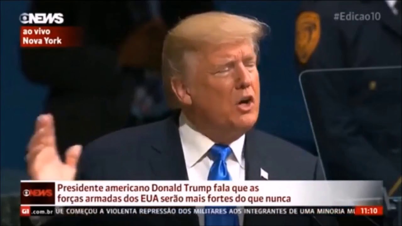 Discurso na Organização das Nações Unidas