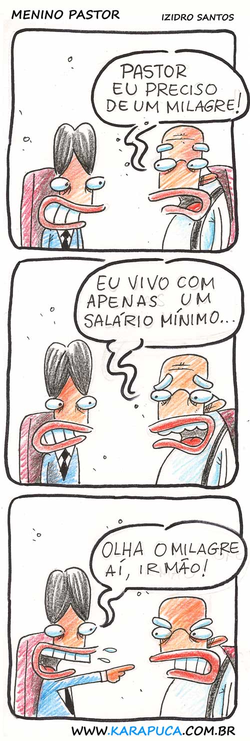 Grande milagre na igreja do Menino Pastor