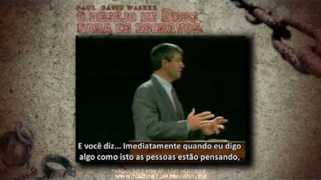 O desejo de Deus para os escravos