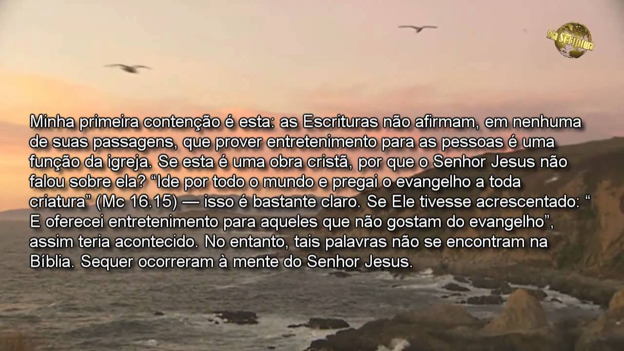O Evangelho do Entretenimento