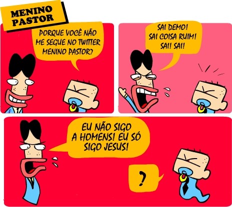 Por que você não me segue?