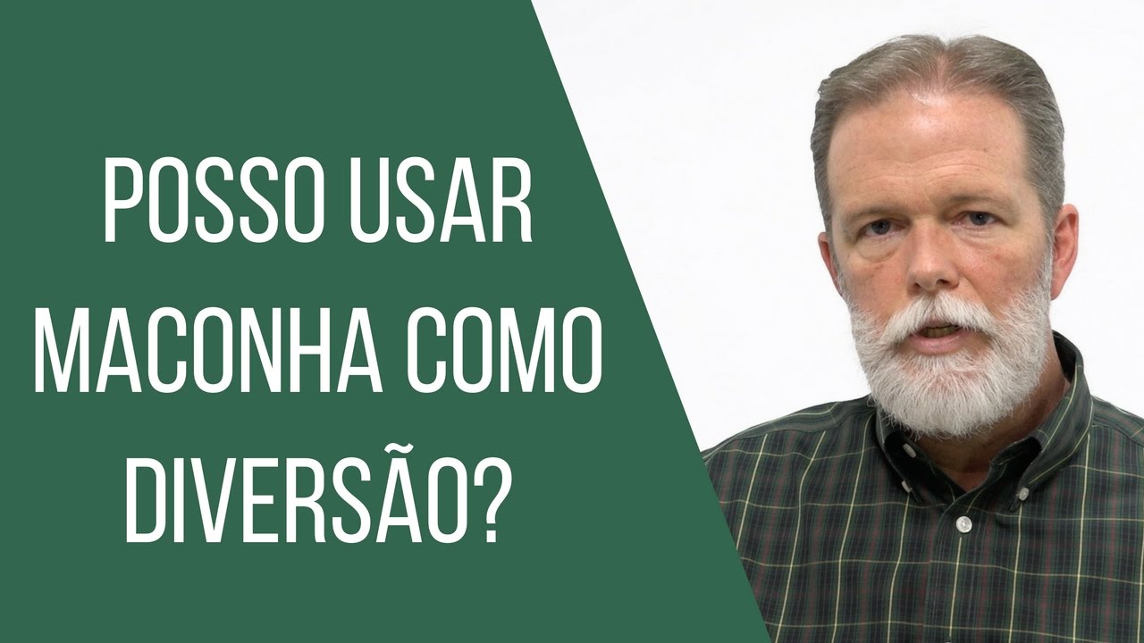 Posso usar maconha como diversão?