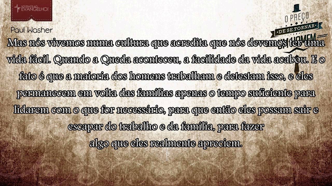 Quanto custa ser um homem?