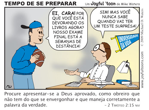 Tempo de se preparar